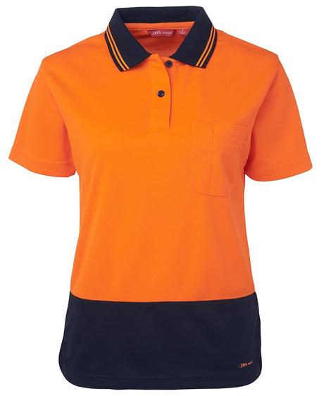 Jb'S Ladies Hi Vis Short Sleeve Comfort Polo (6Lhcp) - www.staruniforms.com.au