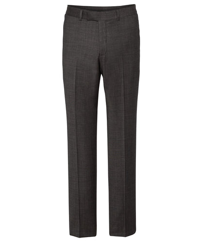 Pierre Cardin-Charcoal Wool Flat Fronted Suit Pants-PT920