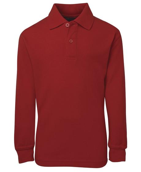 Jb'S Kids L/S 210 Polo (2Klp) - www.staruniforms.com.au