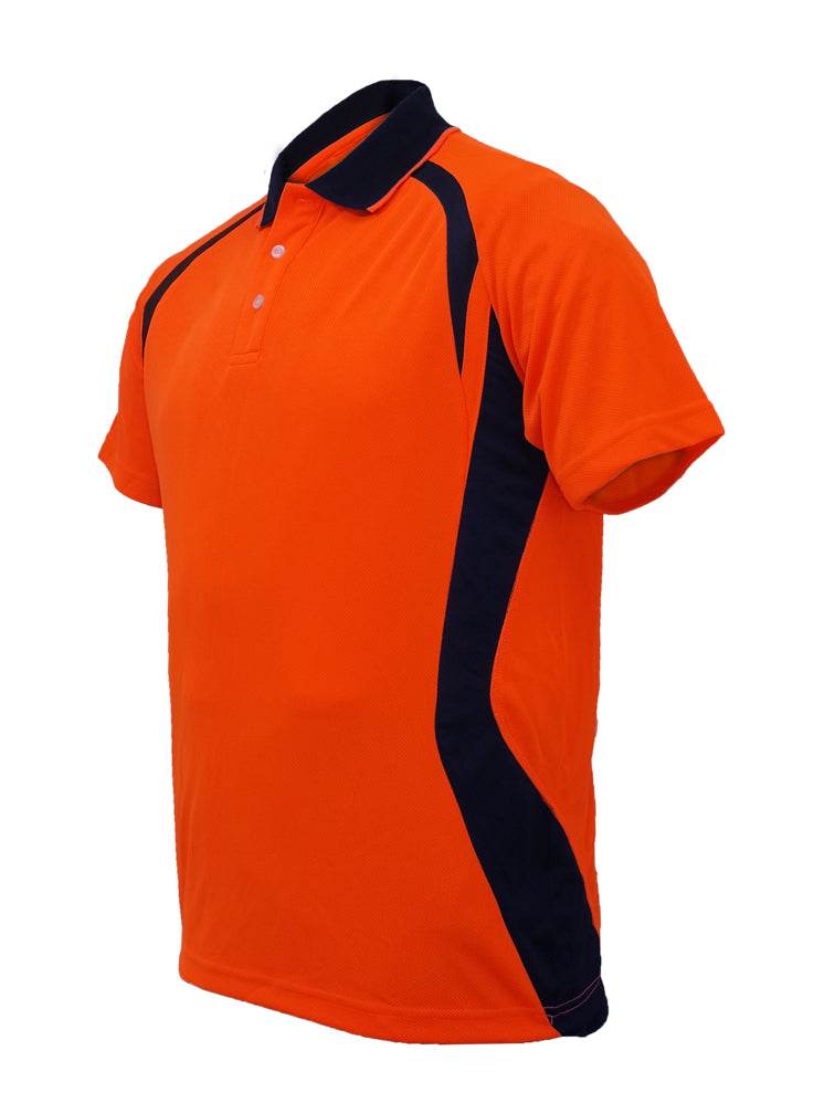 Bocini-Unisex Adults Hi-Vis Panel Polo-SP0717