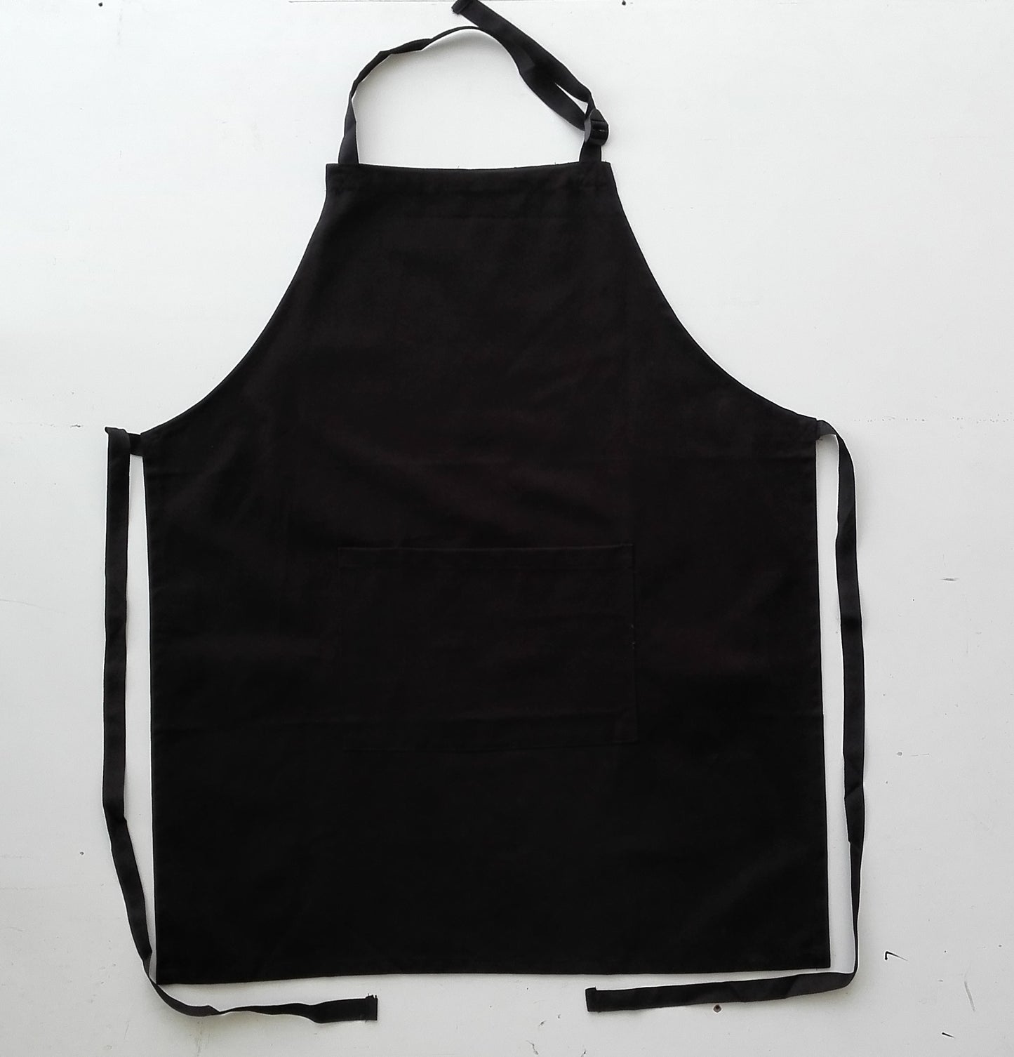 Bocini-Cotton Drill Full Bib Apron - With Pocket-WA0396