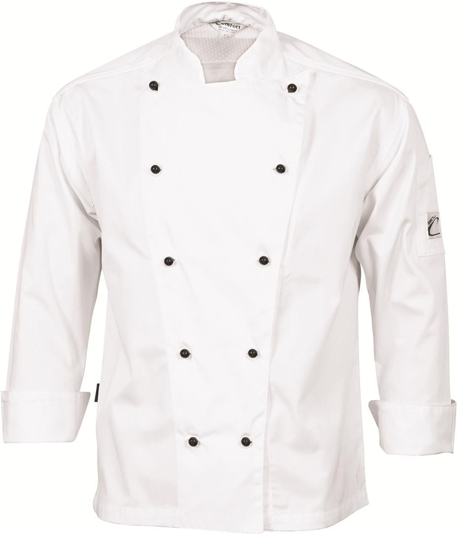 Dnc Three Way Air Flow Lightweight Chef Jacket - L/S (1106) - Star Uniforms Australia