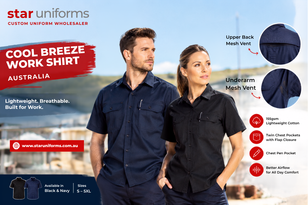 DNC Cool Breeze short sleeve  shirt Australia