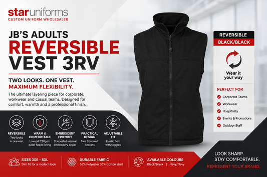 Adults Reversible Vest