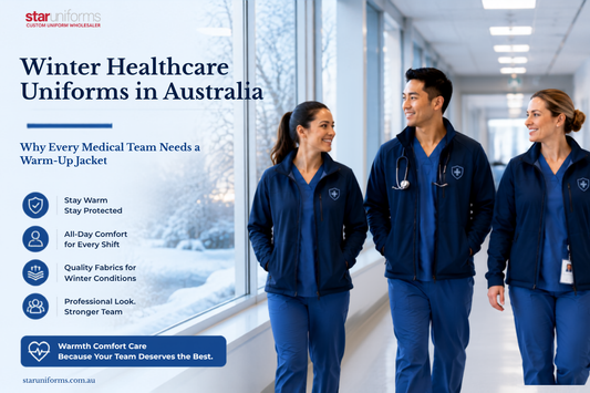 Winter Healthcare Uniforms in Australia: Why Every Medical Team Needs a Warm-Up Jacket