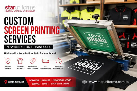 Custom Screen Printing Services in Sydney for Modern Businesses