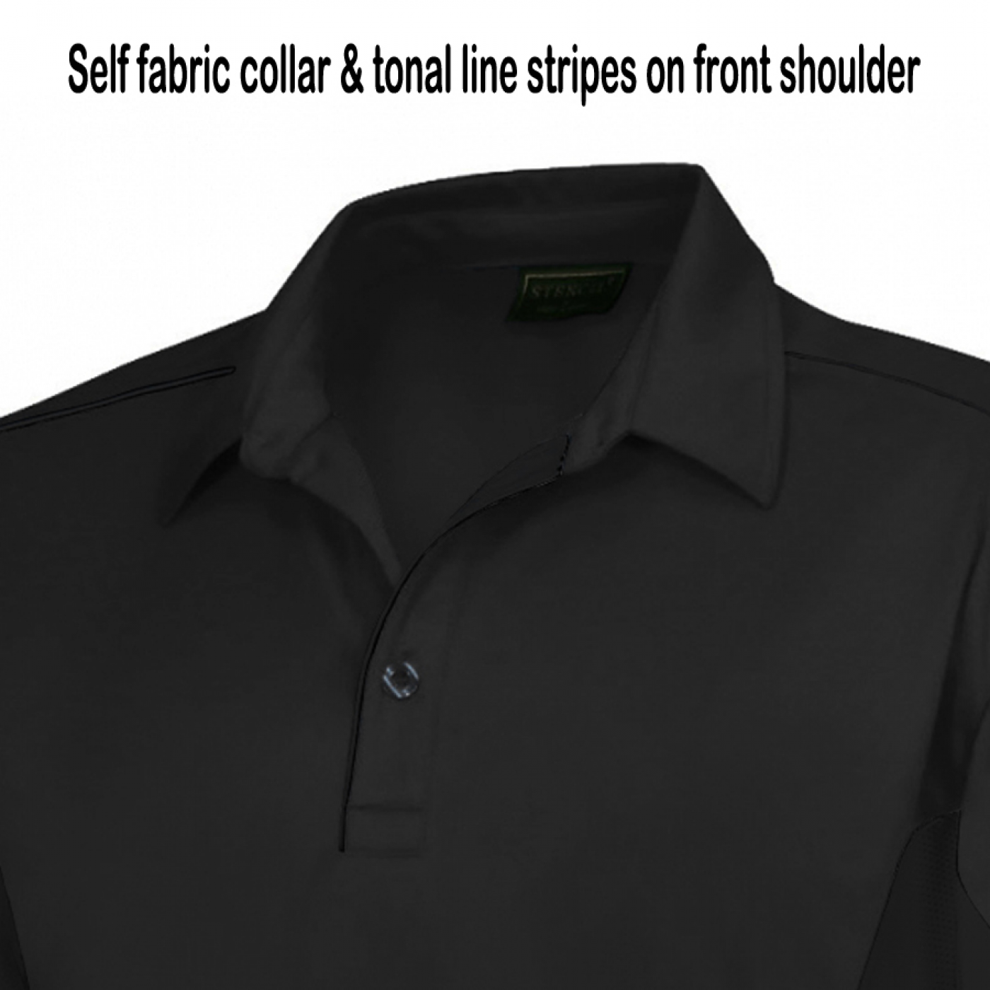 Stencil-Freshen Mens S/S Polo-(1061)