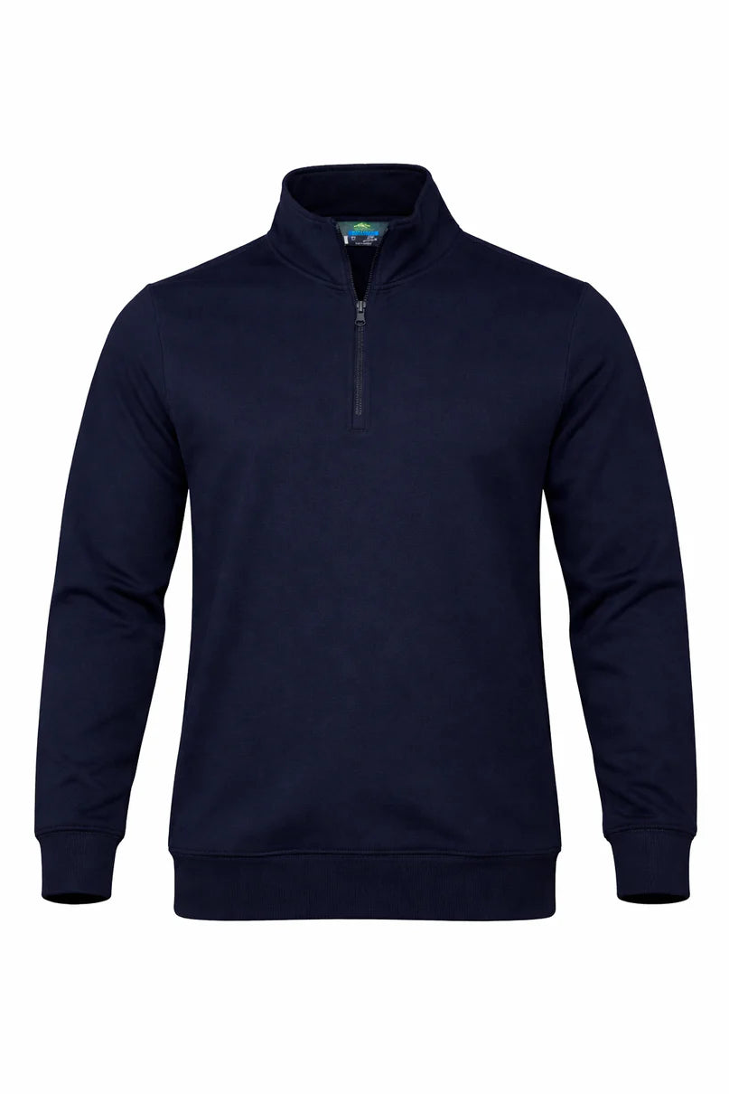 Aussie Pacific - Mawson Mens 1/4 Zip Sweater - 1534