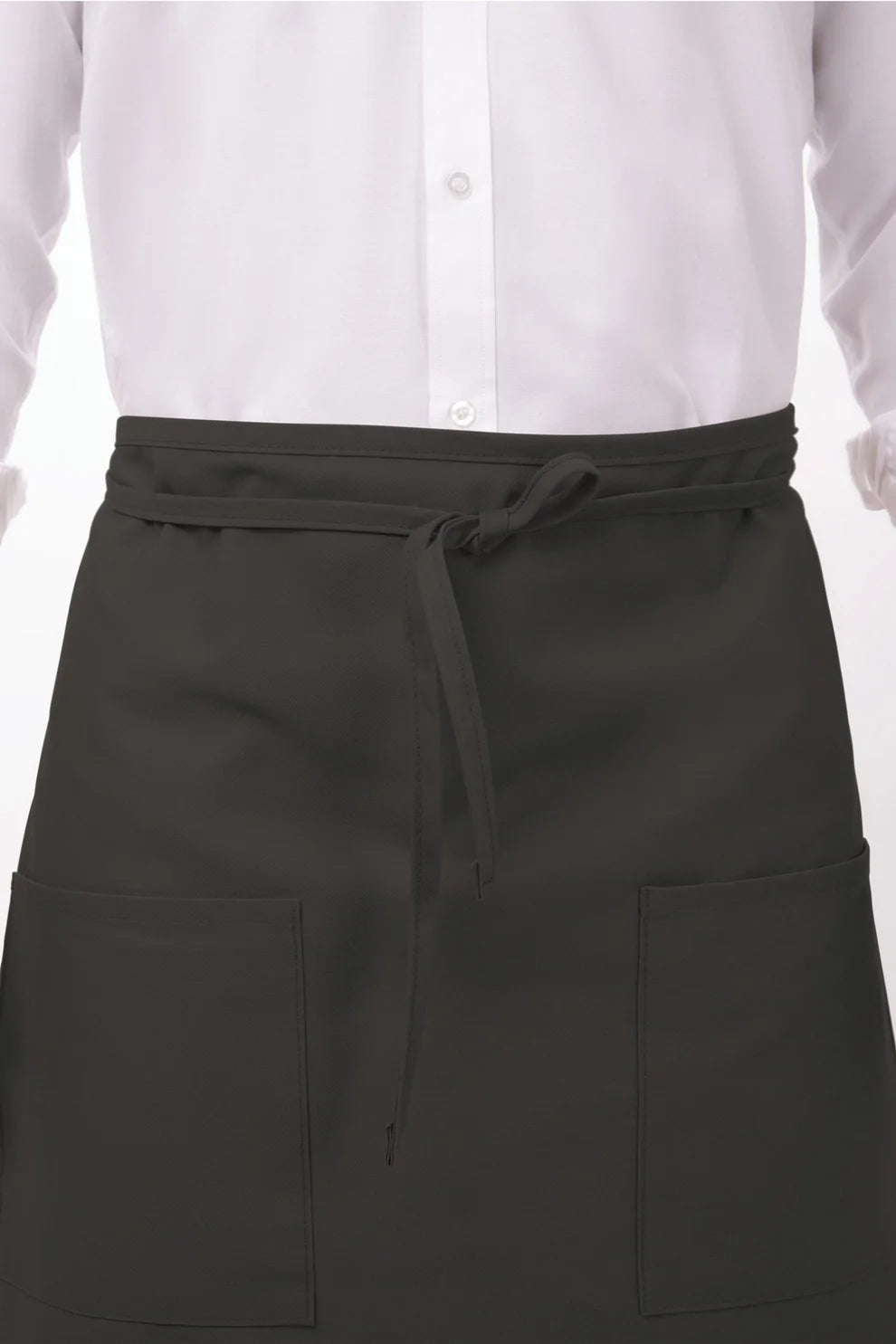 Chef Works - Two Pocket Bistro Apron - 122A