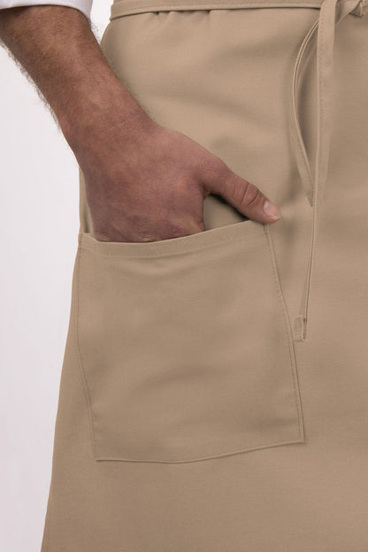 Chef Works - Two Pocket Bistro Apron - 122A