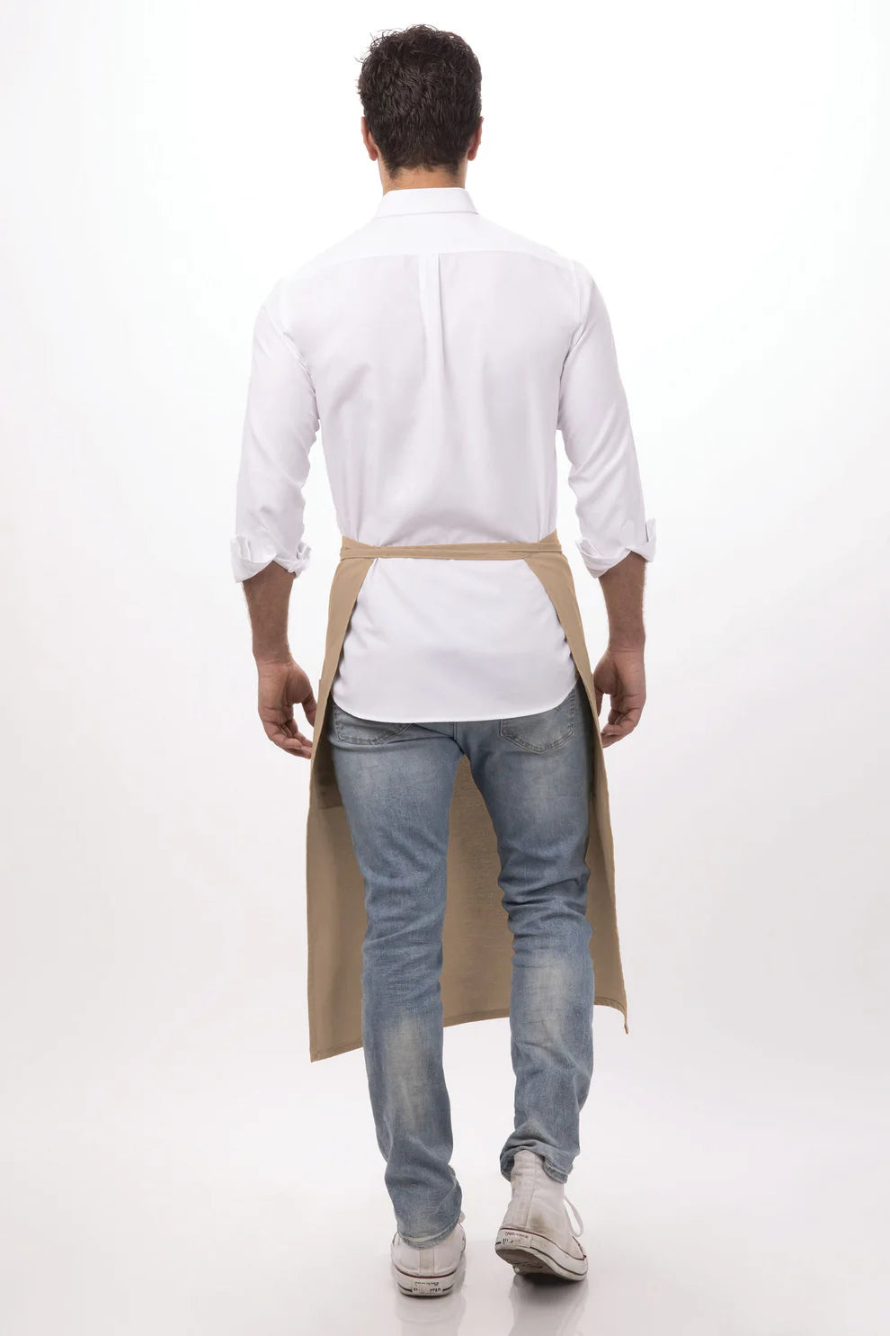 Chef Works - Two Pocket Bistro Apron - 122A