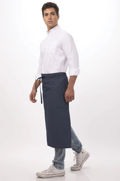 Chef Works - Two Pocket Bistro Apron - 122A