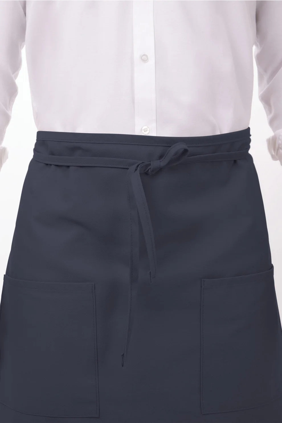 Chef Works - Two Pocket Bistro Apron - 122A