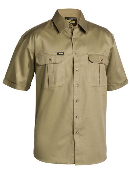 Bisley - Original Cotton Drill Shirt - Short Sleeve - BS1433