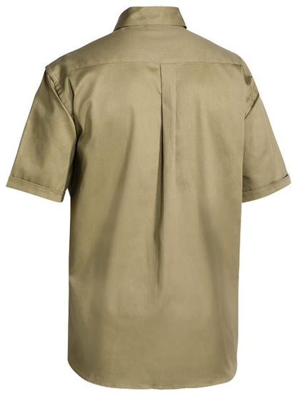 Bisley - Original Cotton Drill Shirt - Short Sleeve - BS1433