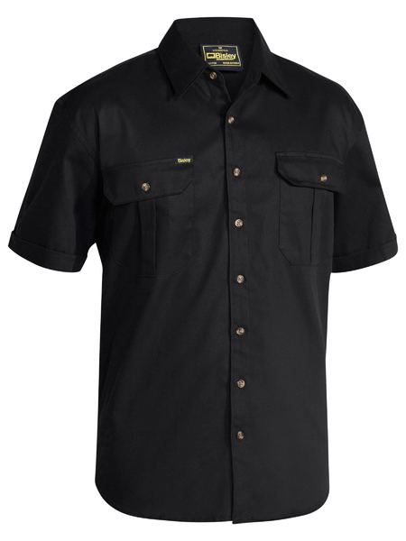 Bisley - Original Cotton Drill Shirt - Short Sleeve - BS1433