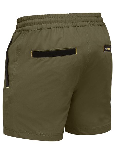 Bisley - Flx & move 4-way stretch elastic waist short - BSH1331