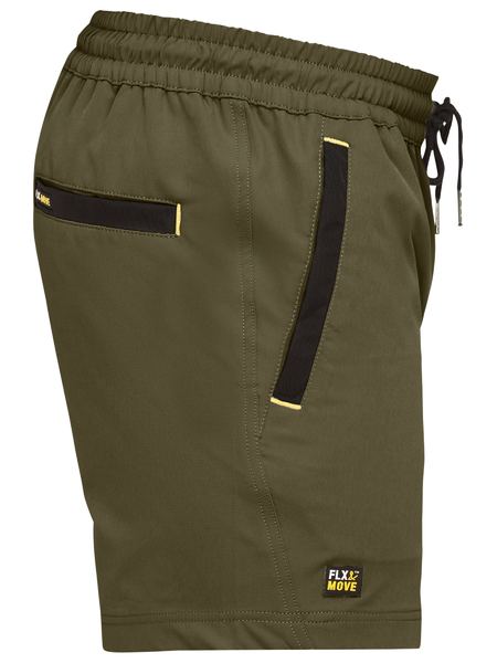 Bisley - Flx & move 4-way stretch elastic waist short - BSH1331