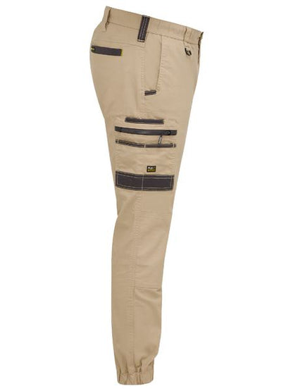 Bisley - Flx & Move™ Elastic Waist Cargo Cuffed Pants - BPC6237