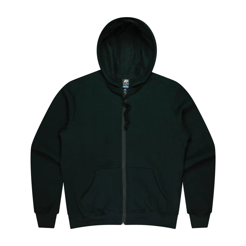 Aussie Pacific-Queenscliff Zip Mens Hoodies-N1528