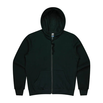 Aussie Pacific-Queenscliff Zip Mens Hoodies-N1528
