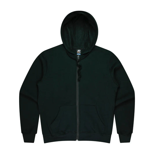 Aussie Pacific-Queenscliff Zip Mens Hoodies-N1528