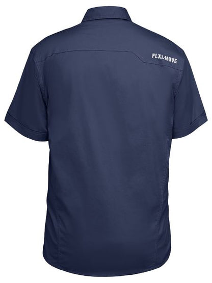 Bisley - Flex & Move Utility Work Shirt-Short Sleeve - BS1144