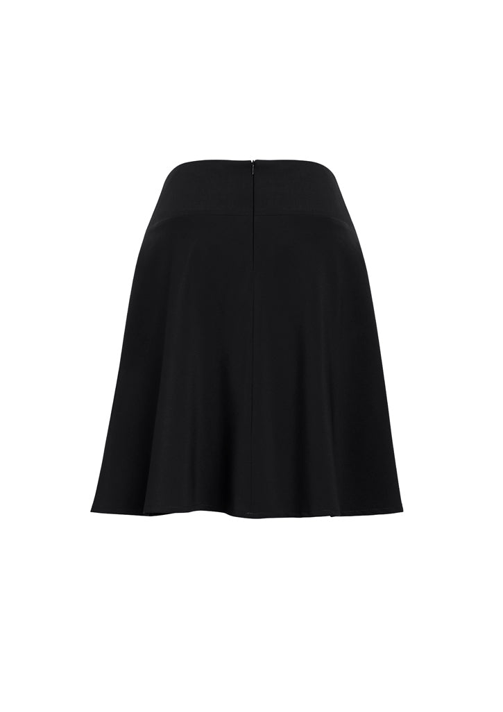 Biz Corporates Womens Bandless Flared Skirt 20718