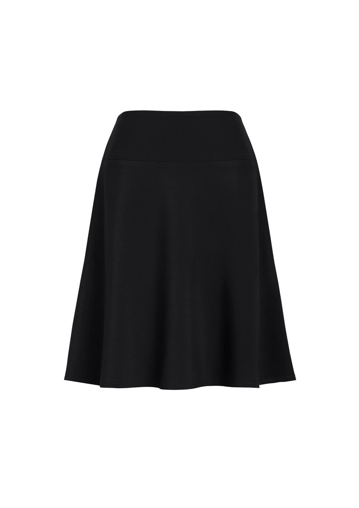 Biz Corporates Womens Bandless Flared Skirt 20718