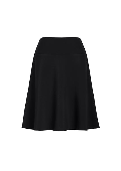 Biz Corporates Womens Bandless Flared Skirt 20718