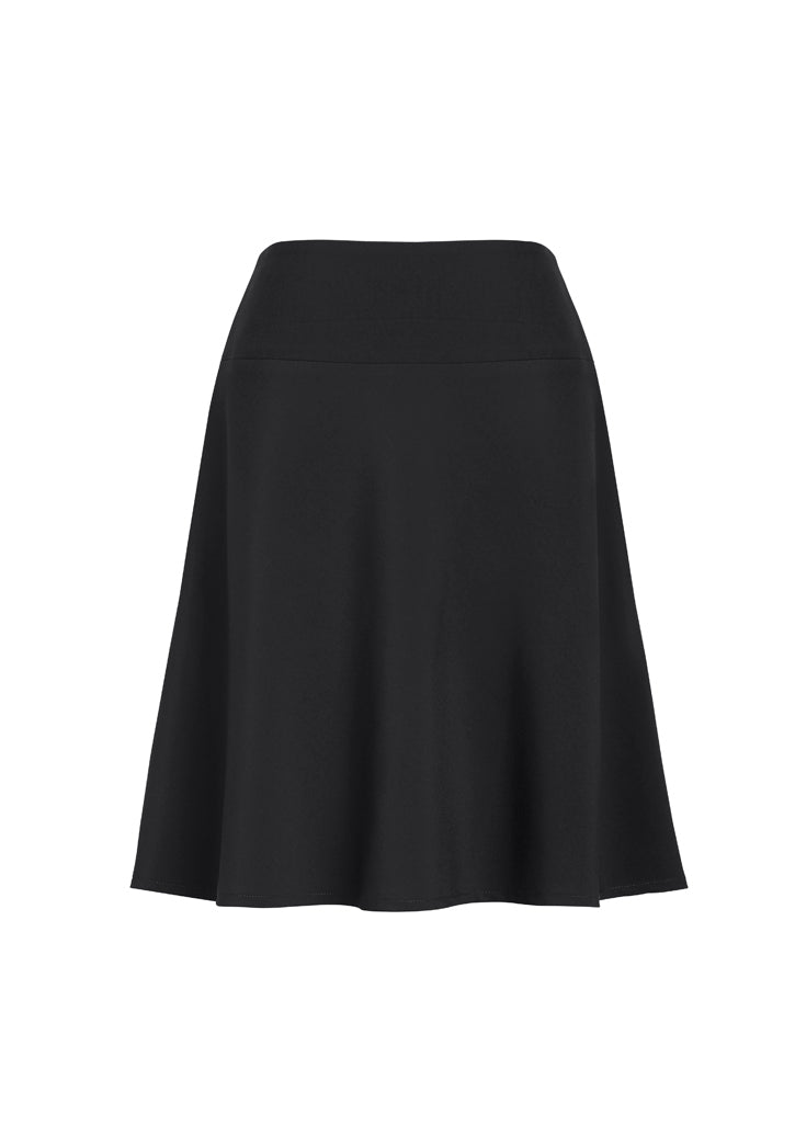 Biz Corporates Womens Bandless Flared Skirt 20718