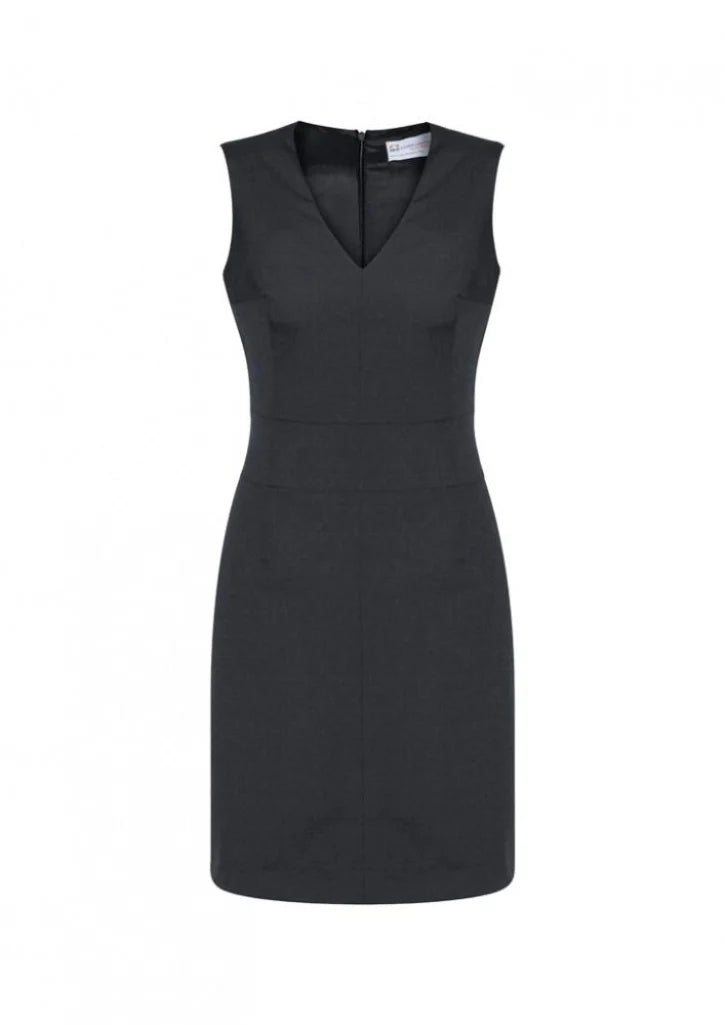 Sleeveless V Neck Dress