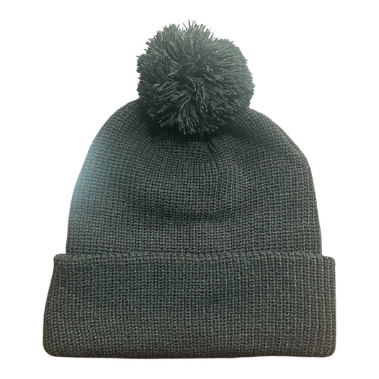 Headwear - 6 Seam Knitted Beanie W/ - Pom Pom - 3061
