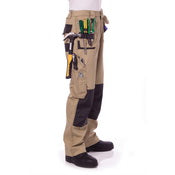 Dnc - Duratex Cotton Duck Weave Tradies Cargo Pants with twin holster tool pocket - knee pads not included - 3337