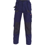Dnc - Duratex Cotton Duck Weave Tradies Cargo Pants with twin holster tool pocket - knee pads not included - 3337