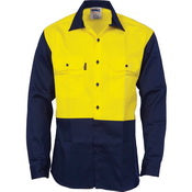 DNC - Patron Saint® Flame Retardant Two Tone Drill Shirt - L/S - 3406