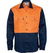 DNC - Patron Saint® Flame Retardant Two Tone Drill Shirt - L/S - 3406