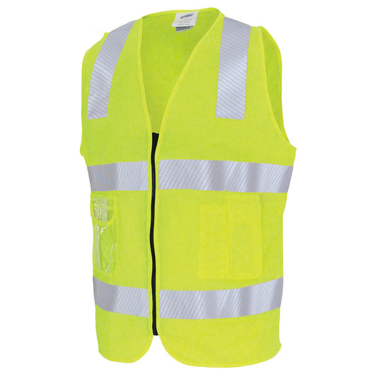 Dnc - Day/Night Side Panel Safety Vest with Segment R/Tape - 3508