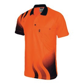 Dnc - Wave HiVis Sublimated Polo - 3563
