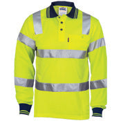 Dnc - Hivis Biomotion Tapped Polo L/S - 3713