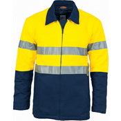 DNC - HiVis Two Tone Protect or Drill Jacket with 3M R/ Tape - 3858