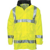 DNC - HiVis D/N Breath abl e Rain Jacket with 3M R/Tape 3871