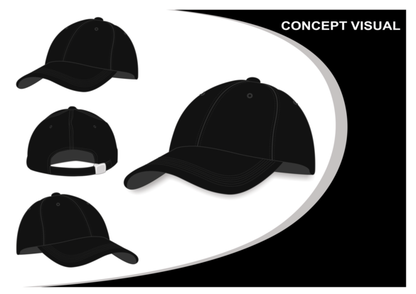 Headwear - Cotton Twill Cap with Buckle - 3964