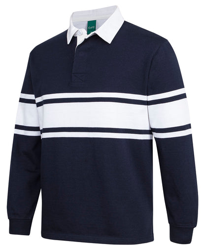 Jb's Wear - C Of C 3 Stripe Yarn Dyed Rugby - 3RY3