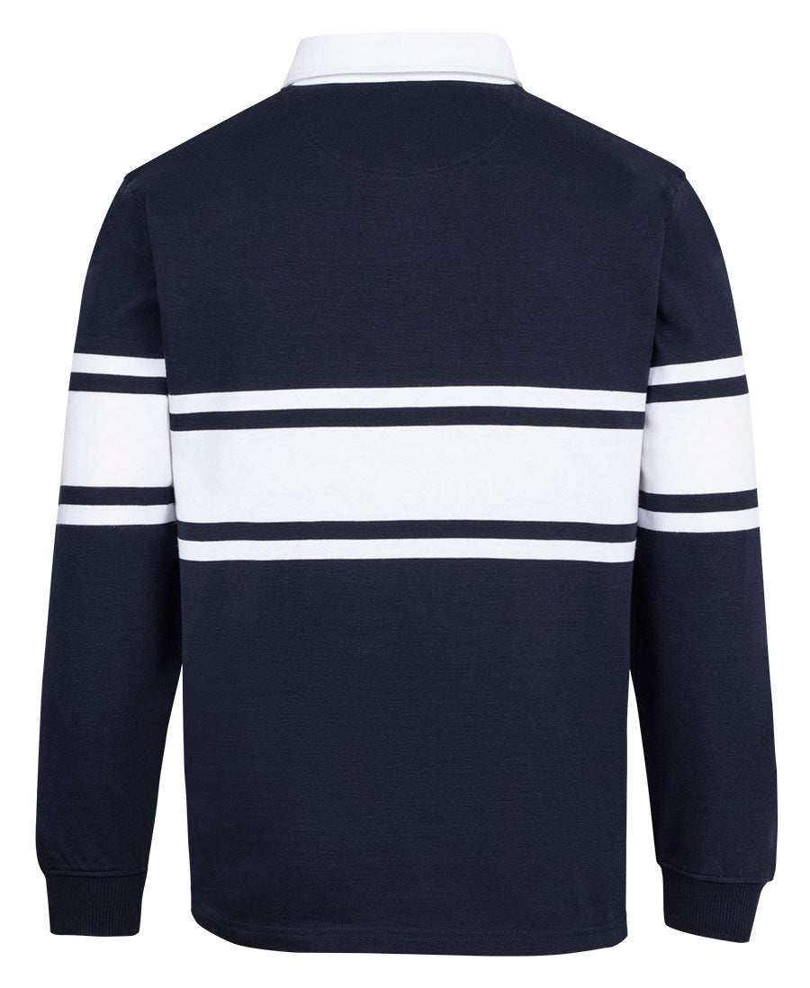 Jb's Wear - C Of C 3 Stripe Yarn Dyed Rugby - 3RY3