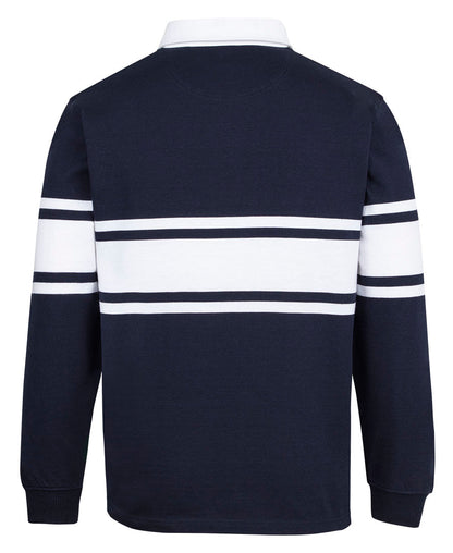 Jb's Wear - C Of C 3 Stripe Yarn Dyed Rugby - 3RY3