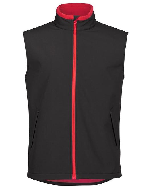 WITH NAME and LEFT Chest Logo _ Costco Cross RoadsJB's Podium Water Resistant Softshell Vest (3WSV)