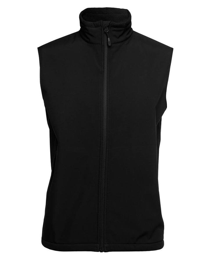 WITH NAME and LEFT Chest Logo _Lake Macquarie_JB's Podium Water Resistant Softshell Vest (3WSV)