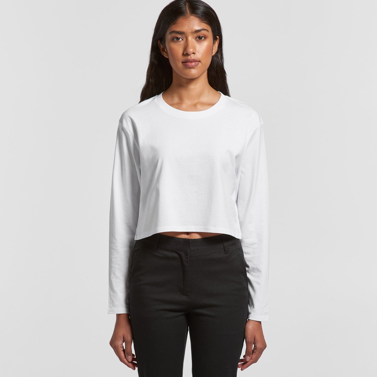 As Colours - Women's Crop L/S Tee - 4058