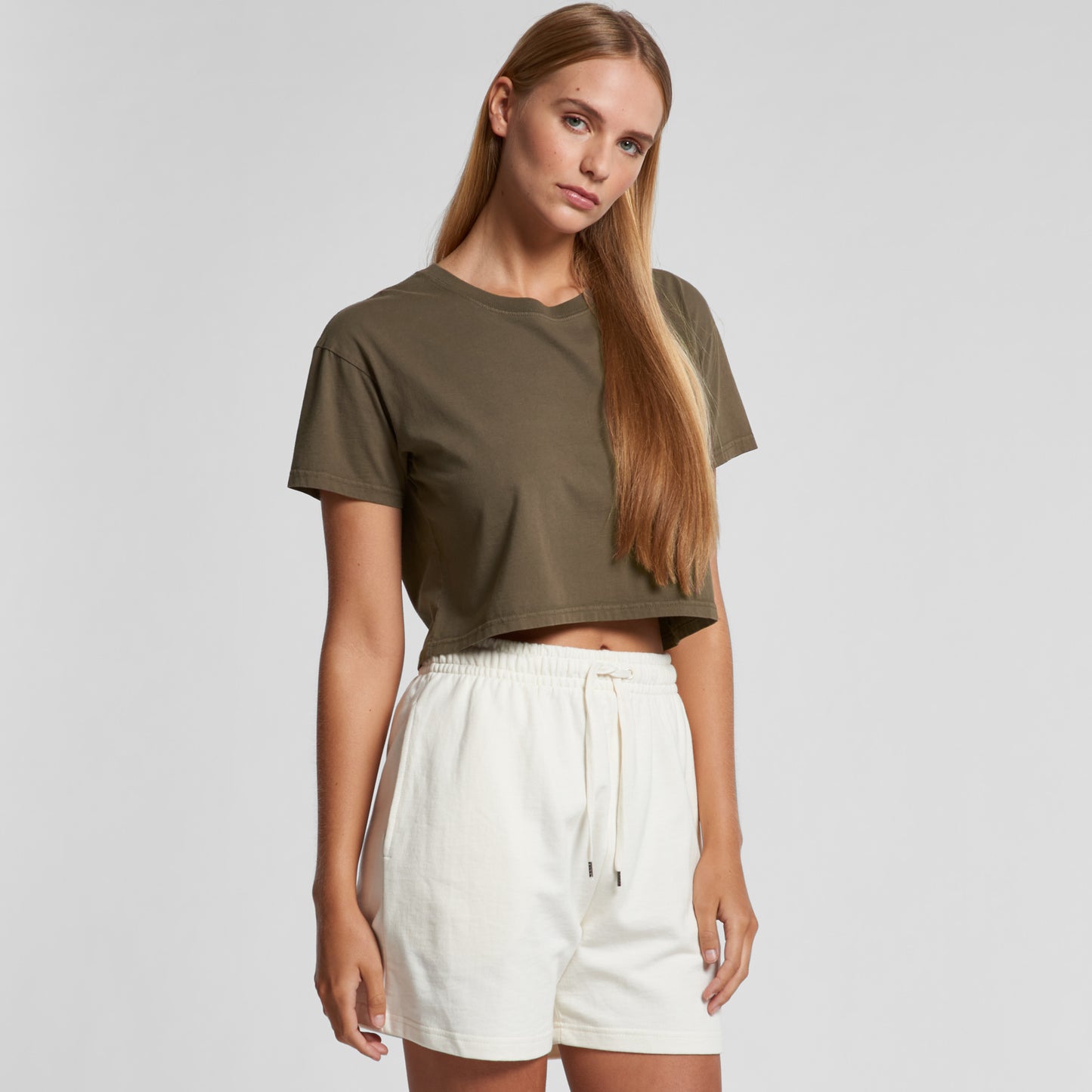 As Colour - Women's Faded Crop Tee - 4062F